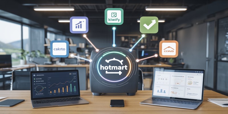 Integre Hotmart, Kiwify e Cakto com a Cinndi e potencialize vendas